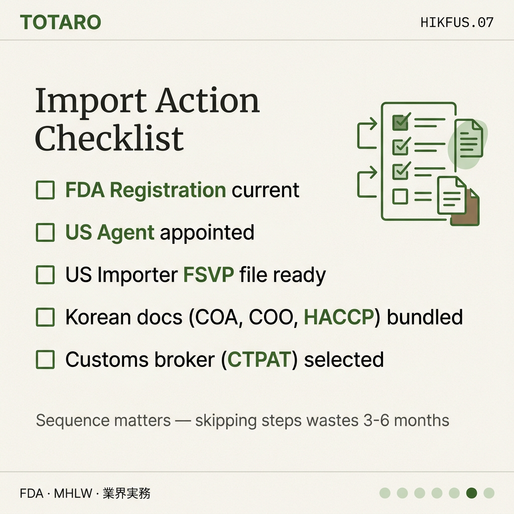 How to Import Korean Food USA action