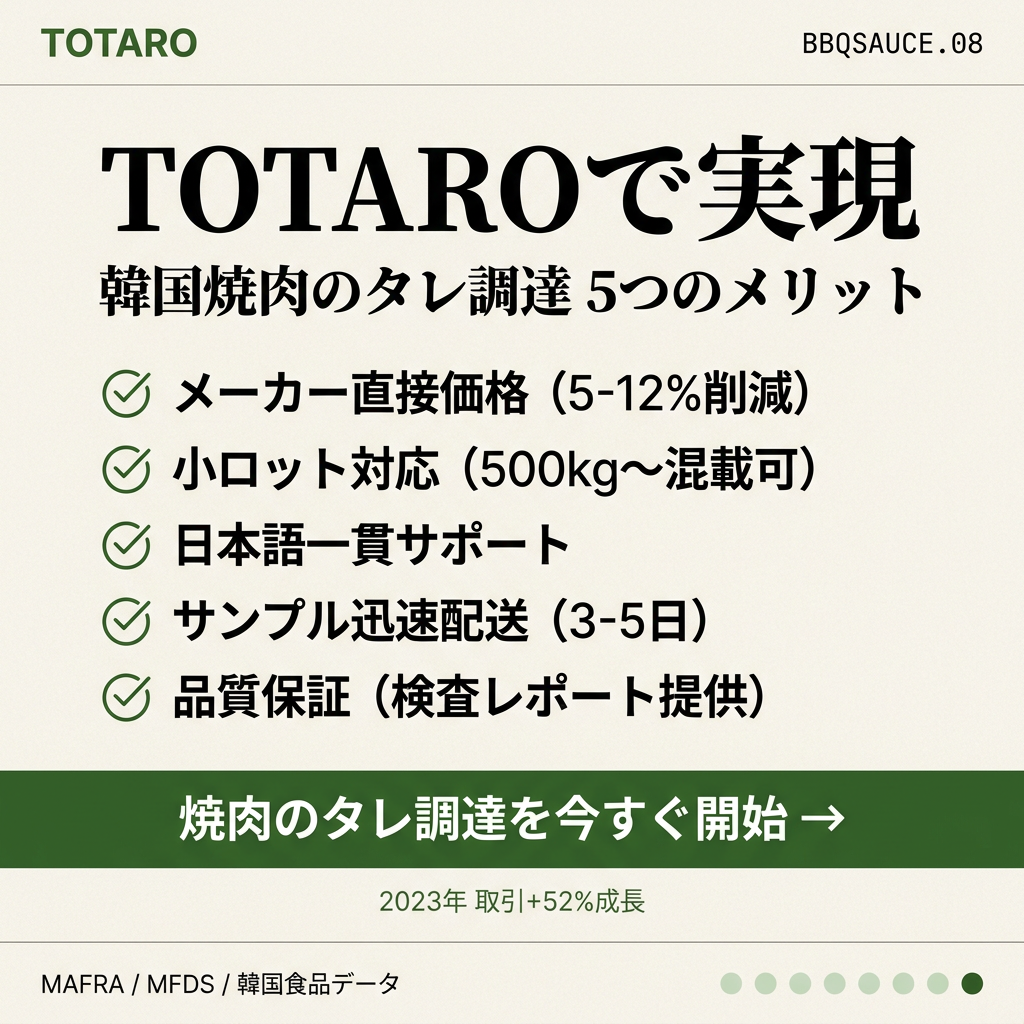 TOTAROプラットフォームでの調達メリットとCTA