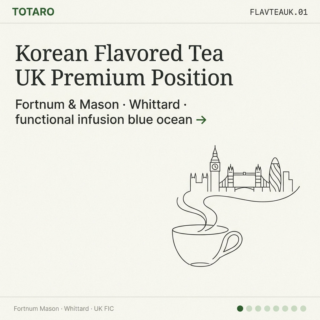 Korean tea UK Fortnum Mason hook