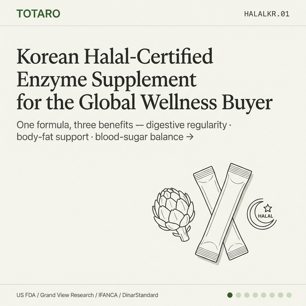 Sourcing Halal-Certified Korean Enzyme Supplements: A Buyer's Guide