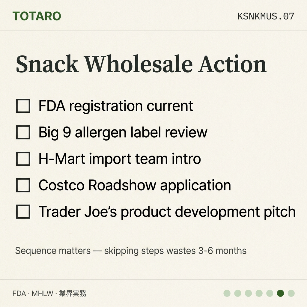 Korean Snack Manufacturers US action