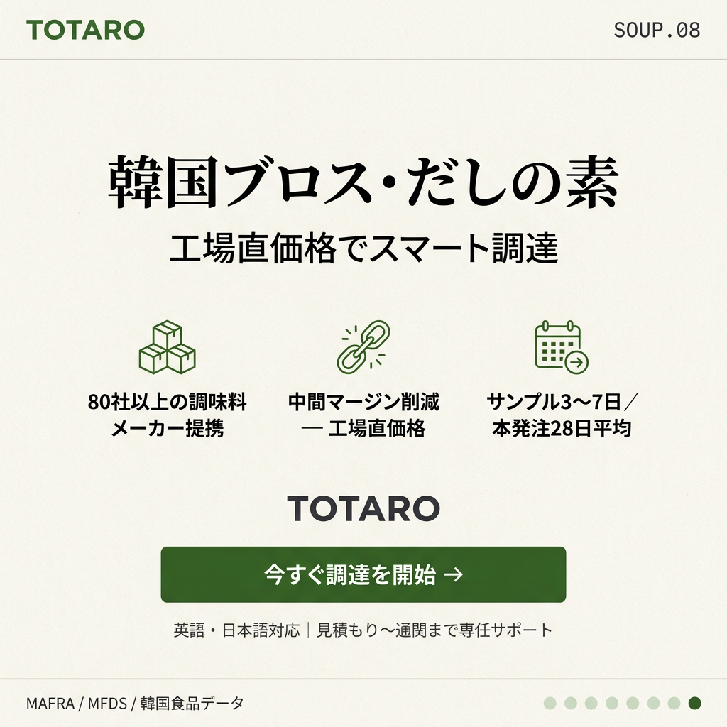 TOTARO B2Bプラットフォーム 80社提携 工場直価格で調達開始